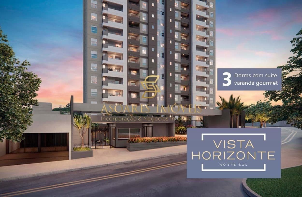 Vista Horizonte Norte sul - Lançamento ,bairro C. da Barra em Campinas. Plantas de 60m² e 76m²